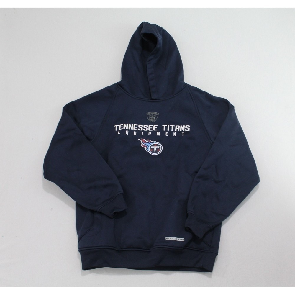 NFL Youth Tennessee Titans Sweater Hoodie Blue Size Medium